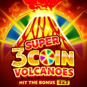 super 3 coin volcanoes